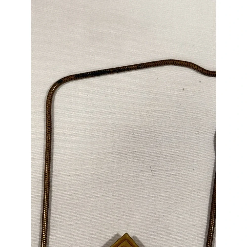 Antique Whiting and Davis Art Deco Enamel Mesh Purse Flapper Bag W/ Mirror